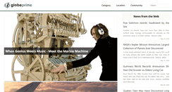 Desktop Screenshot of globeprime.com